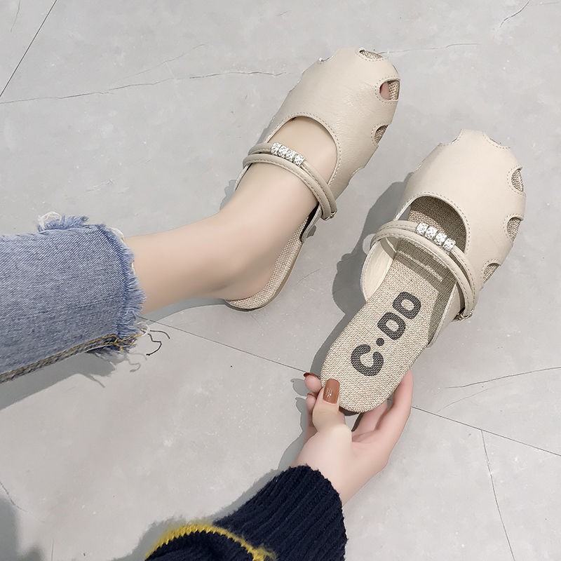 Dép Sục nữ da ulzzang có quai C.DD