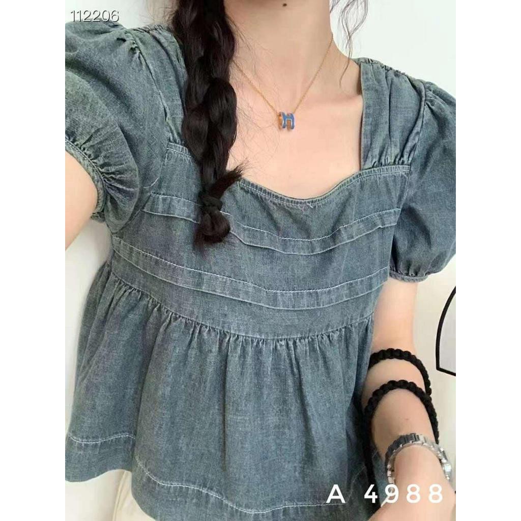 Áo bbd bò xếp ngực