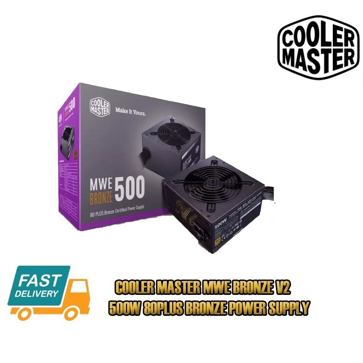 Nguồn Máy Tính Cooler Master MWE Bronze 500W V2