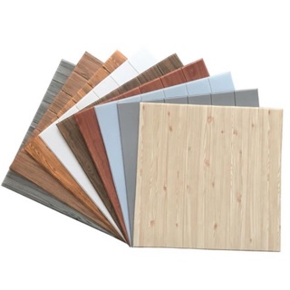 Xốp dán tường cao cấp vân gỗ siêu dày 6mm