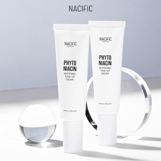 Kem trắng da ngăn ngừa nếp nhăn Nacific Phyto Niacin Whitening Tone-Up Cream 50ml