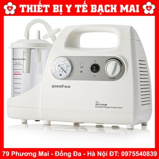Máy Hút Dịch Đờm 1 Bình YUWELL 7E-C [Dùng Gia Đình, Phòng Khám]