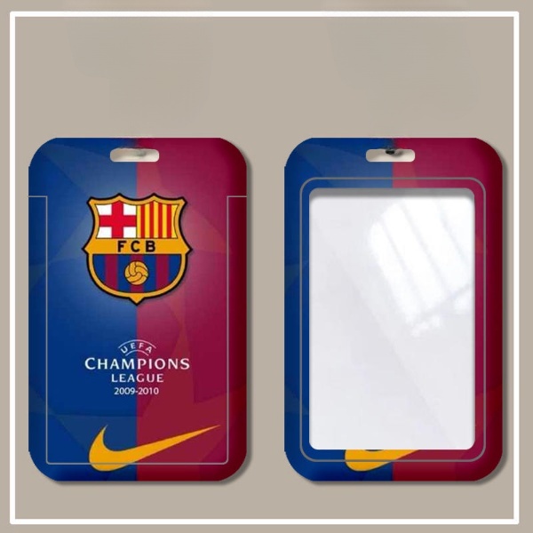 Ví Đựng Thẻ Xe Buýt Kèm Dây Đeo Dài In Hình Ngôi Sao Bóng Đá Messi