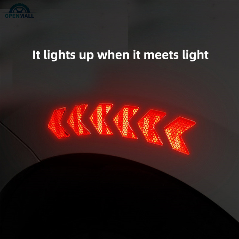 Set 12 Miếng Dán Phản Quang Họa Tiết Độc Đáo Dùng Để Trang Trí Ô Tô / Mô Tô