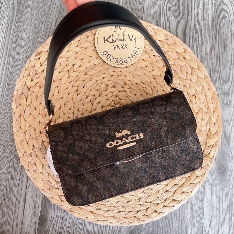 ‼️Rẻ nhất Shopee‼️Túi Coach brynn flap crossbody