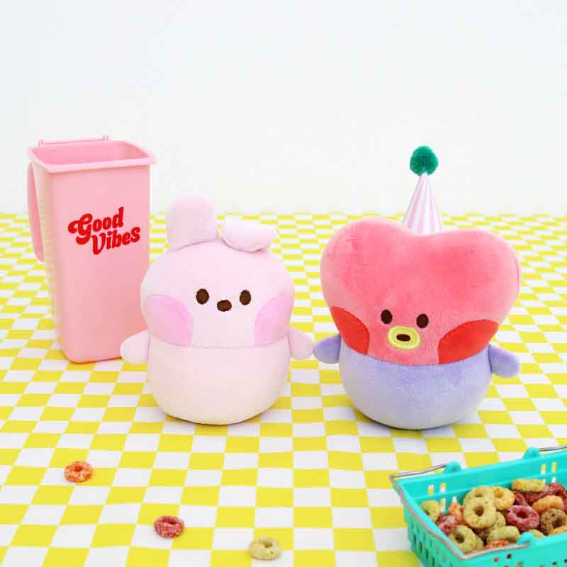 Búp bê nhồi bông đứng BT21 Minini Rolly Poly đáng yêu