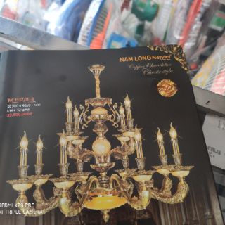 Đèn chùm đồng NC 1117/8+4