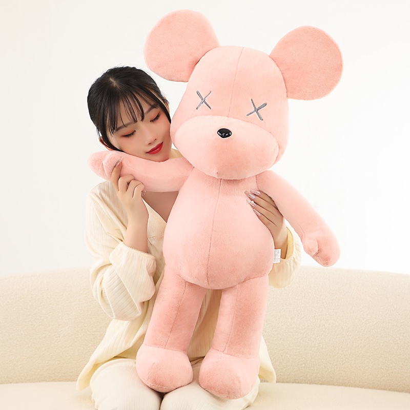 Gối Ôm Nhồi Bông Mềm Mại Hình Gấu Dễ Thương Cho Bé