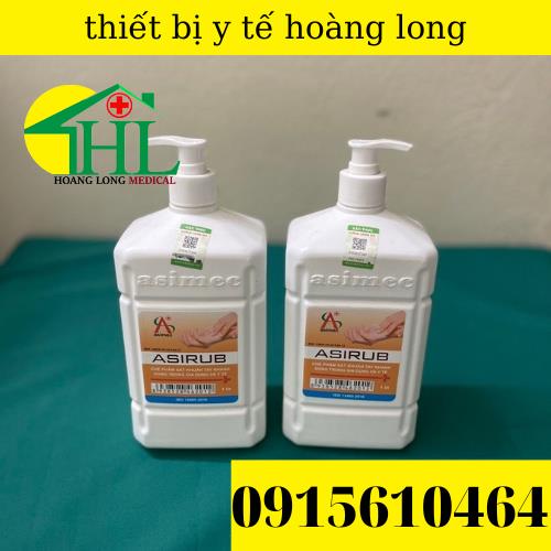 Nước Rửa Tay Khô Sát Khuẩn ASIRUB Chai 500ml,1000ml