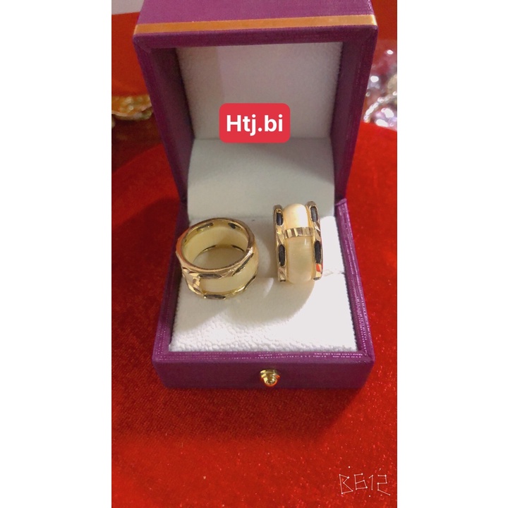 Nhẫn nam mạ vàng htj