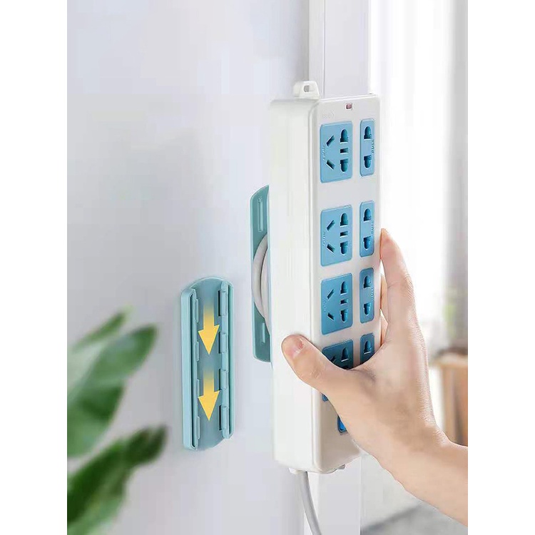 Giá Đỡ Ổ Cắm Điện Dán Tường Tự Dính Sắp Xếp Gọn Gàng Tiện Dụng YR
