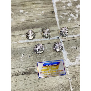 Tán chụp bánh sau inox 304 cho vario / click / vision / ab