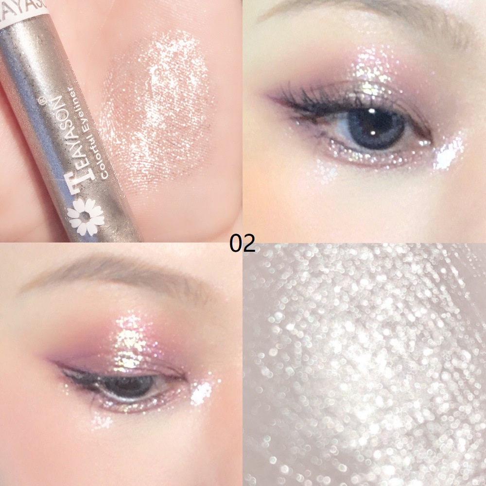 [Hàng mới về] Phấn mắt dạng lỏng Teayason 6 màu ánh kim long lanh