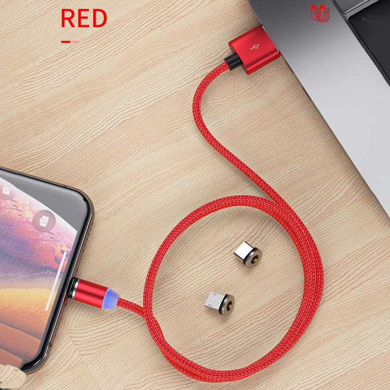 Cáp sạc nam châm đầu USB Type C cho điện thoại Huawei Samsung