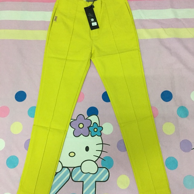 Quần kaki lưng cao