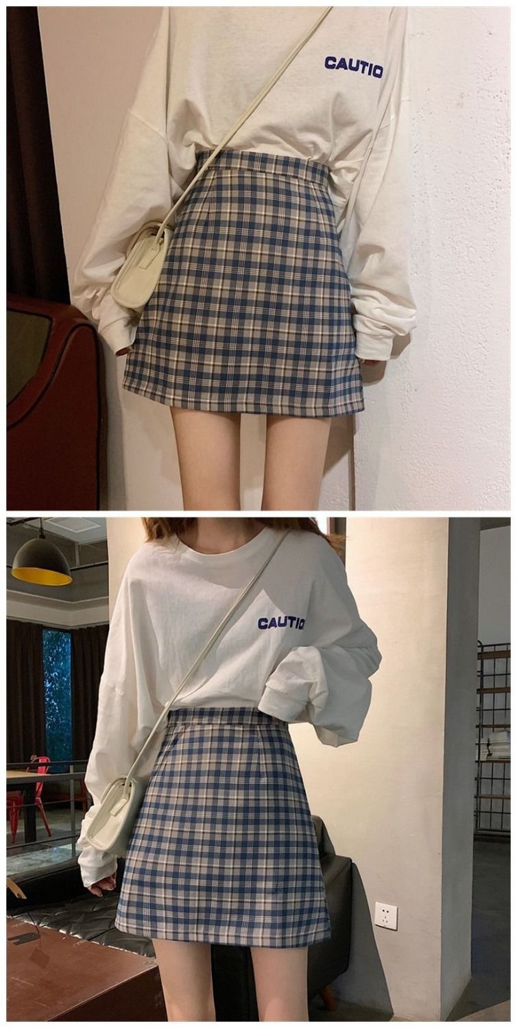 (48Shipping) Váy Ngắn Lưng Cao Plus Size Cho Nữ
