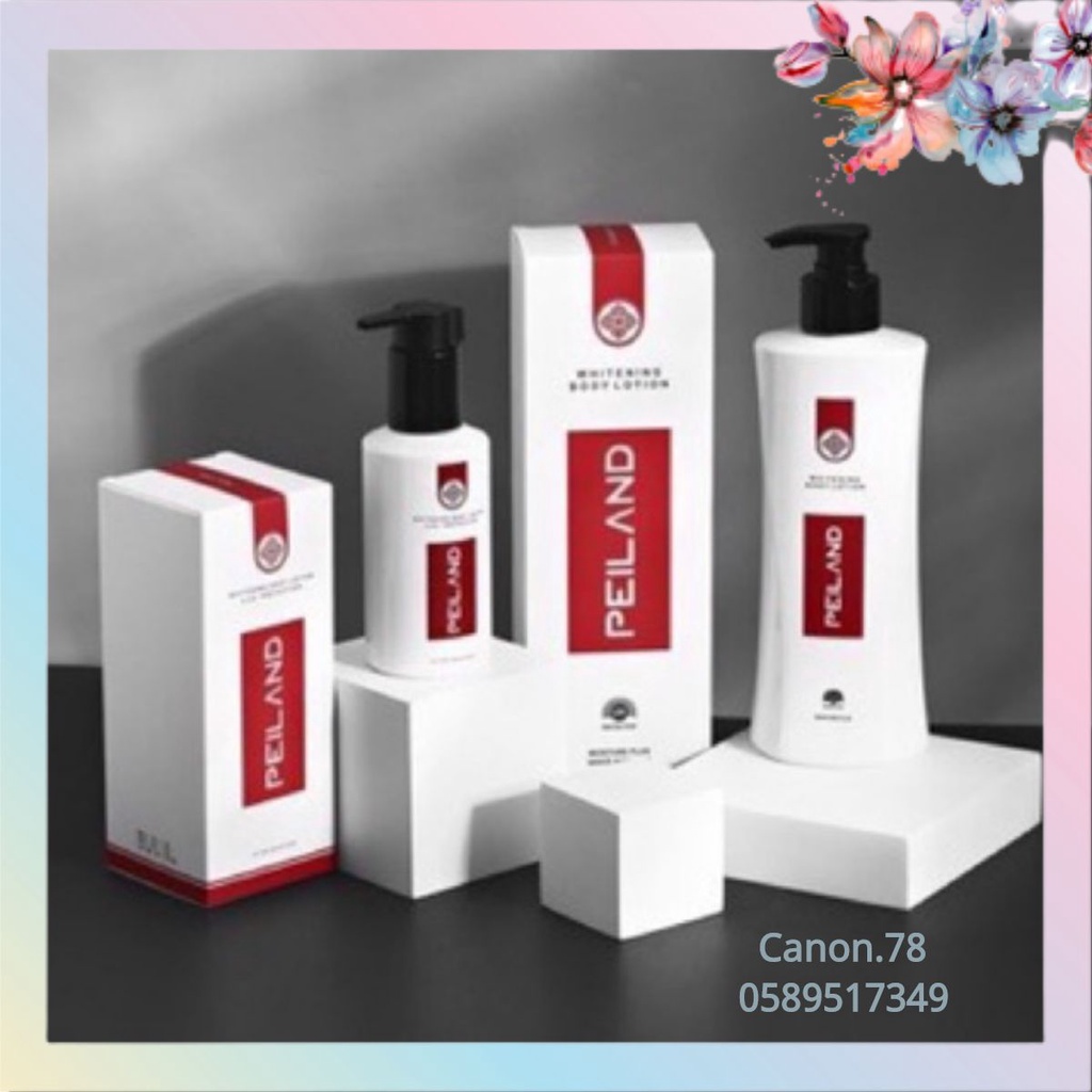 Sữa dưỡng thể Peiland trắng da 350ml