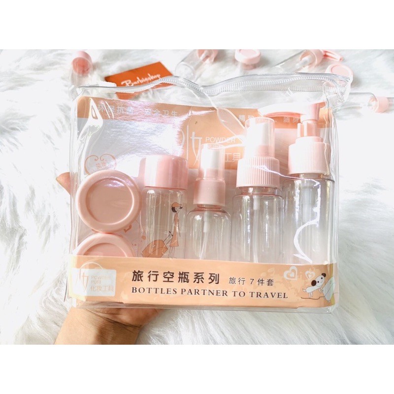 🌿🌿 Bộ chiết mỹ phẩm 7 món để du lịch 🌿🌿 | BigBuy360 - bigbuy360.vn