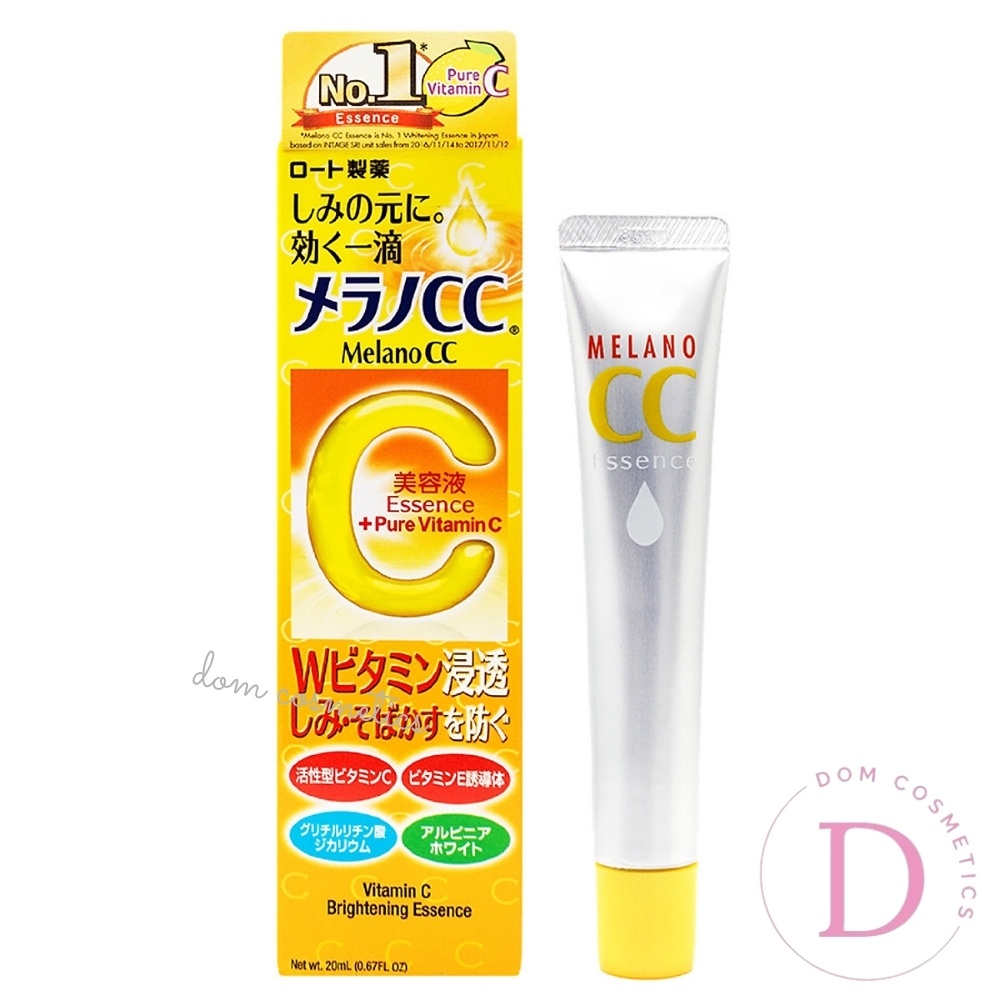 [ CHÍNH HÃNG ] Tinh chất dưỡng trắng da Melano CC Whitening Essence màu vàng 20ml | BigBuy360 - bigbuy360.vn