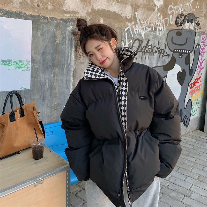 LÁo Phao Cổ Caro Siêu Ấm Áp Cho Mùa Đông Sắp Tới - A003