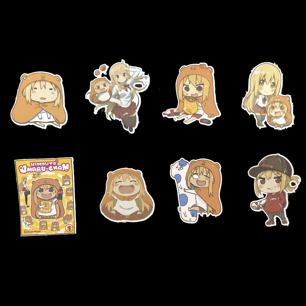 Bộ hình dán - sticker anime Umaru - Cô em gái hai mặt