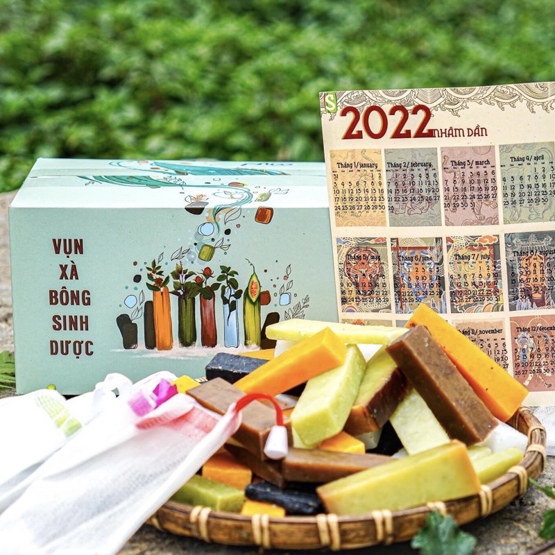 Vụn Xà Bông Sinh Dược hộp 1 kg tặng 2 túi lưới | BigBuy360 - bigbuy360.vn