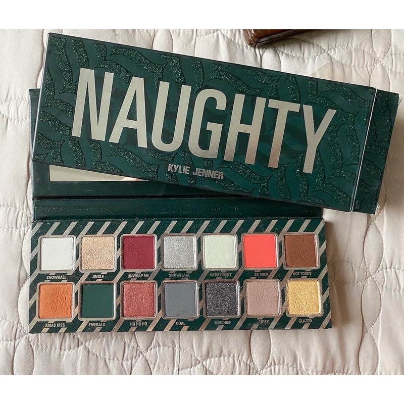 Phấn mắt kylie jenner naughty new 99% auth