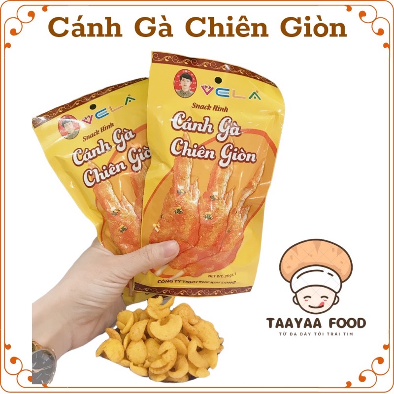 Snack Cánh Gà Chiên Giòn - Đồ Ăn Vặt Tuổi Thơ TaaYaa Food