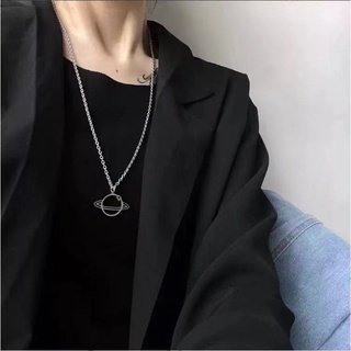 Vòng cổ choker mặt hình hành tinh vũ trụ đính đá kiểu gothic thời trang dành cho nữ