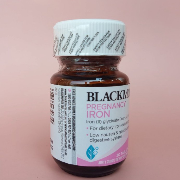 Giá Shock Viên uống sắt Blackmore Pregnancy Iron 30V