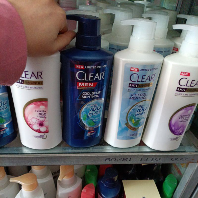 Dầu gội clear  anh đào .thảo dược .bạc hà.clear men
