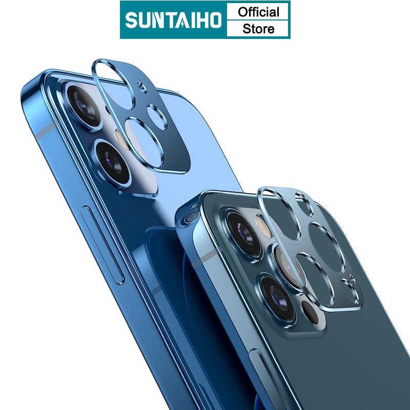 Khung nhôm SUNTAIHO bảo vệ ống kính máy ảnh điện thoại iphone 12 mini 11 Pro Max 6s 7 8 XS Max XR | BigBuy360 - bigbuy360.vn