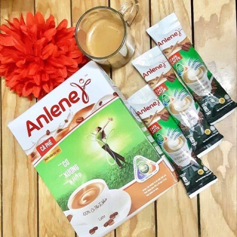 sữa bột Anlene Gold 3x hương vị Cafe tách gói lẻ 31g (date 2023) bổ sung canxi cho người trên 19 tuổi