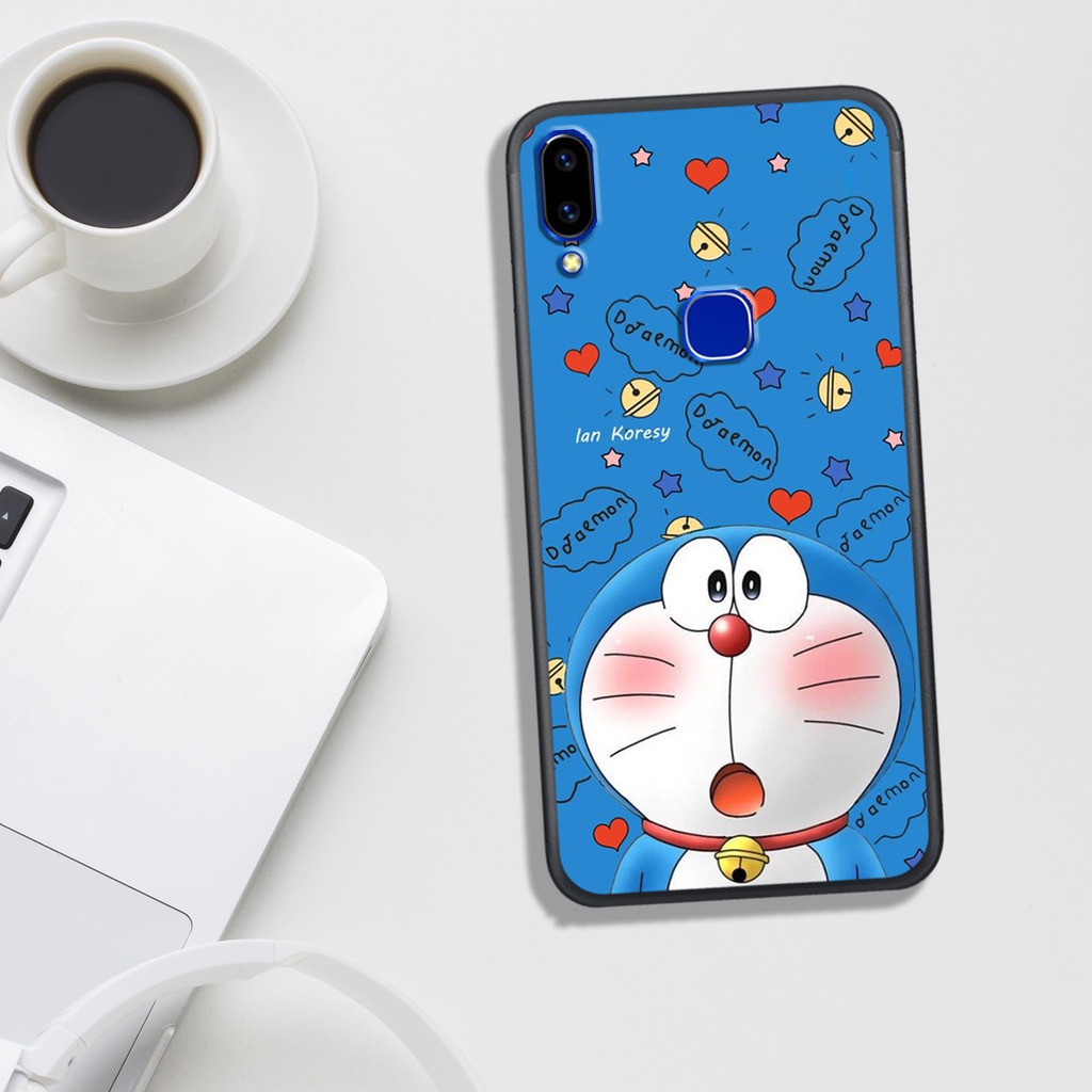 ỐP LƯNG VIVO Y71/V9/Y85/Y95/Y97/Y91,  IN HÌNH CHÚ MÈO MÁY DOREMON.