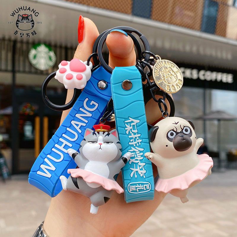 Móc Khóa Mèo Hoàng Thượng Cao Cấp Chính Hãng