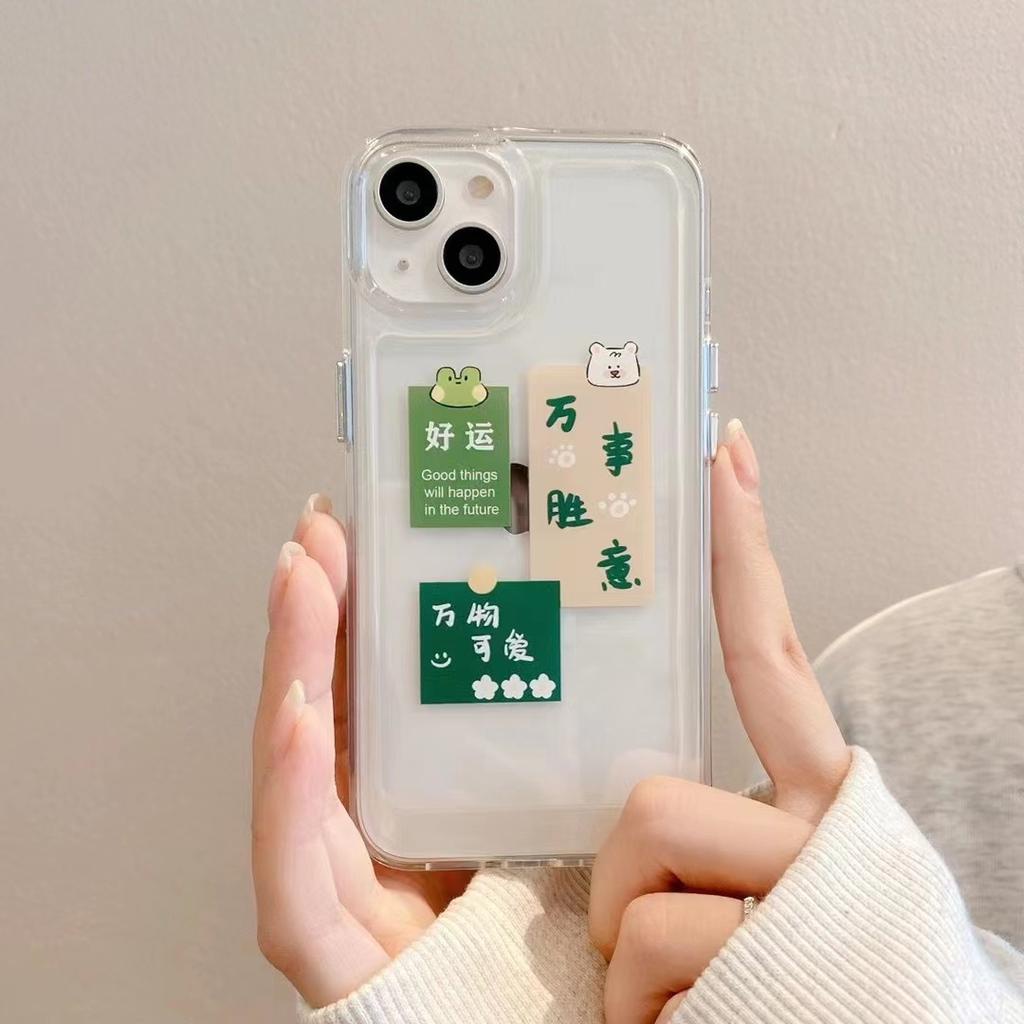 Ốp Điện Thoại Trong Suốt Họa Tiết Không Gian Cho iphone 14 Pro Max Plus 13 11 12 7Plus X XR XS Max 7 8 SE 2020