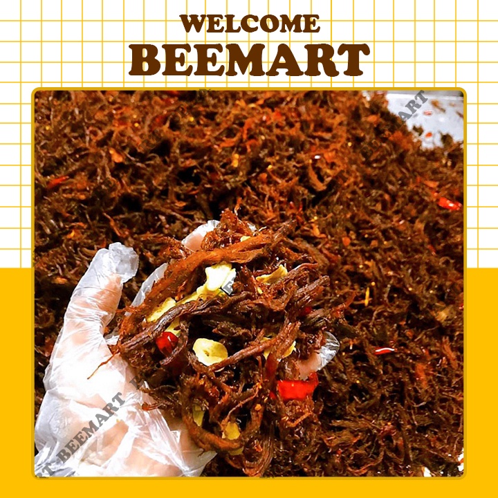 Khô heo cháy tỏi Beemart hũ 300g - Ăn vặt Hà Nội | BigBuy360 - bigbuy360.vn