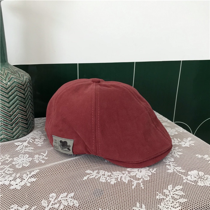 Nón beret thời trang thu đông phong cách đường phố hip hop kiểu nhật bản cho nữ
