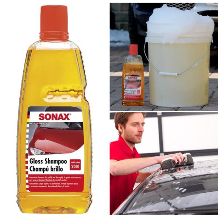 Nước rửa xe Sonax nhập khẩu Đức 1000 ML