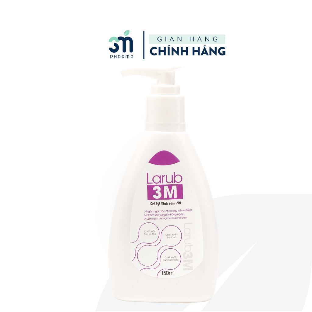 - Gel Vệ Sinh Phụ Nữ Thảo Dược Gel Vệ Sinh Phụ Nữ Larub 3M 150ml