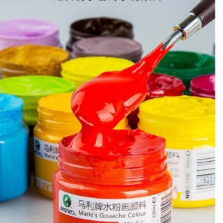 Mầu nước vẽ tranh cho bé