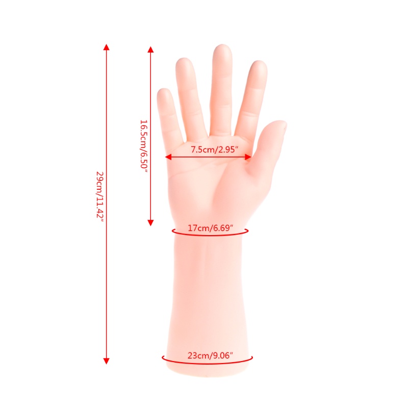 Giá Đỡ Trưng Bày Mô Hình Bàn Tay Nam flgo Găng Tay Vòng Cổ / Vòng Tay Sắp Xếp Gọn Gàng