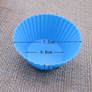 Khuôn cupcake silicon hình tròn,tim,sao,chữ nhật