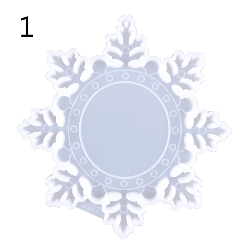 Khuôn Silicone Tạo Hình Hoa Tuyết Trang Trí Khung Ảnh