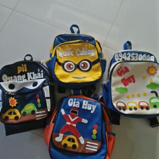 Balô handmade sai bé