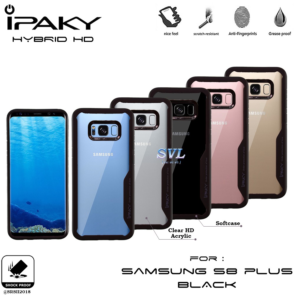 Ipaky Ốp Điện Thoại Nhựa Acrylic Cho Samsung S8 Plus