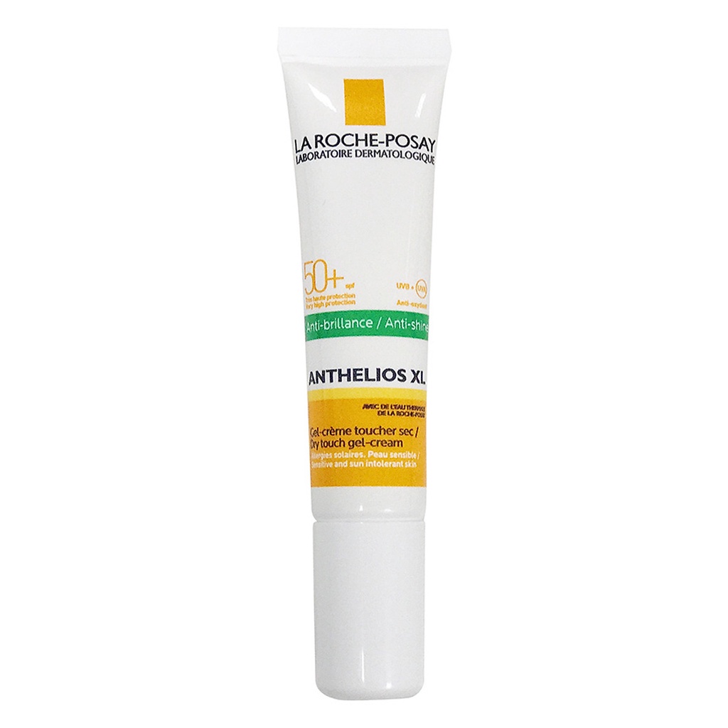Kem Chống Nắng La Roche Posay Anthelios XL Dry Touch Gel-Cream SPF 50+ UVB, UVA không màu, kiểm soát dầu 15ml | BigBuy360 - bigbuy360.vn