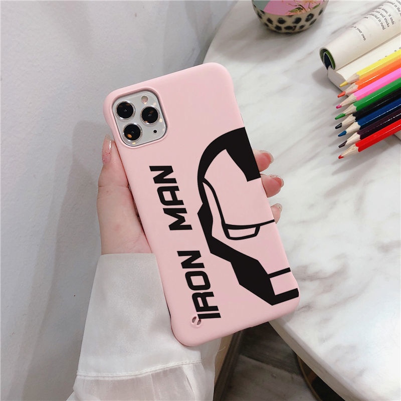 Ốp Điện Thoại Không Viền Bảo Vệ Cho iPhone12 11Pro Xr 7P/8P 6s