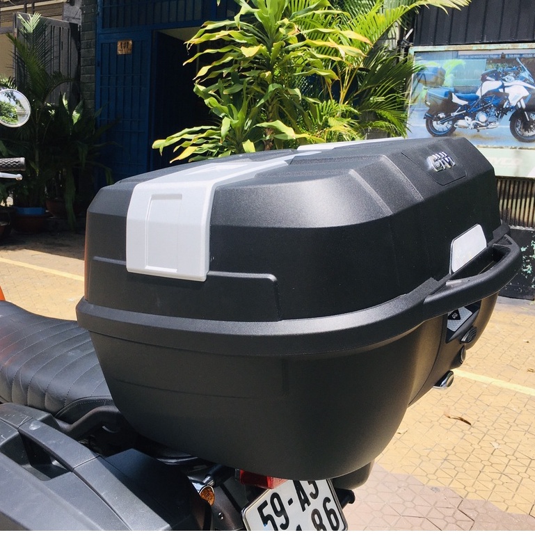 Thùng Sau Givi B45NM ATLAS - Thùng Givi Chính Hãng 45L Gắn Sau Xe Máy - Bạn Phượt