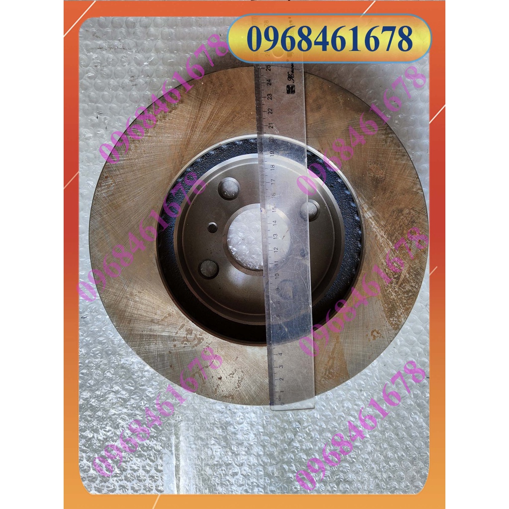 Đĩa phanh trước Vios 08-13, Yaris